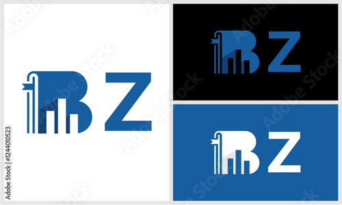 letter B book logo design21.eps