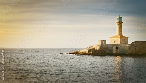 Wallpaper Mural 바닷가의 작은 등대 Torontodigital.ca