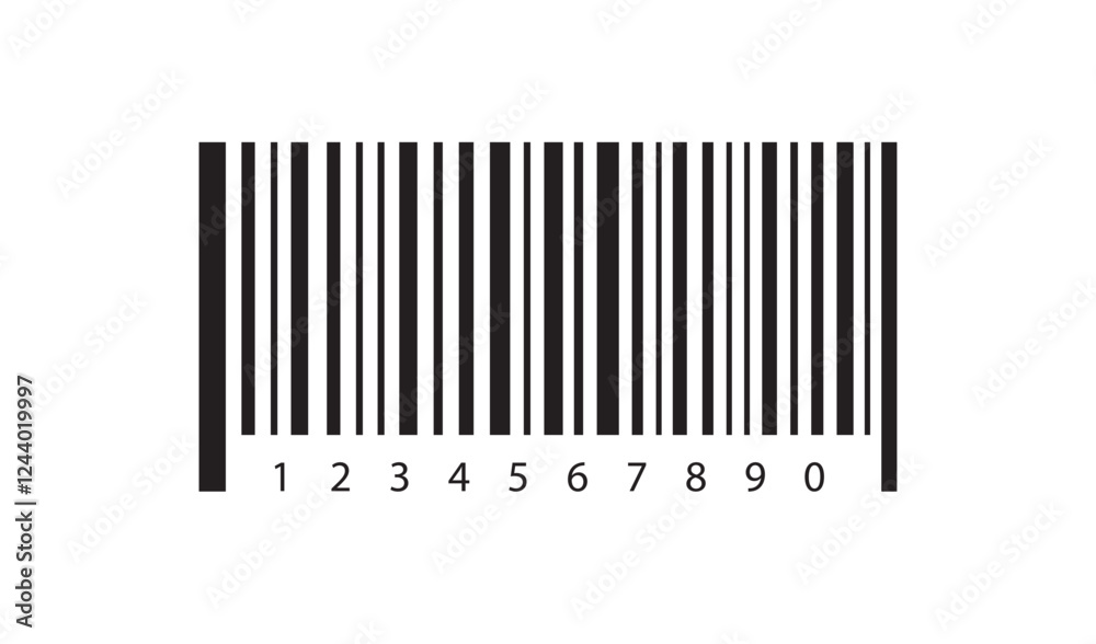 Scanning barcode icon. fake bar code sign icon for web design and product distribution. vector. Scanning barcode icon. fake bar code sign icon for web design and product distribution. vector.