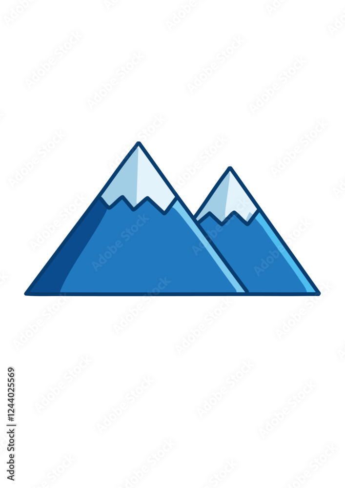 Vector Mountains – Minimalist and Scenic Landscape Illustration Vector Mountains – Minimalist and Scenic Landscape Illustration