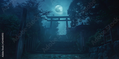 At night Under the starry sky Sakafune-ishi acquir_012