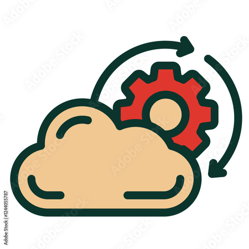Cloud Computing Icon