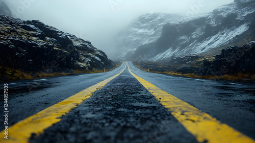 road to the mountains