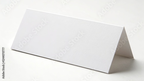 Restraint Paper Table Card. 