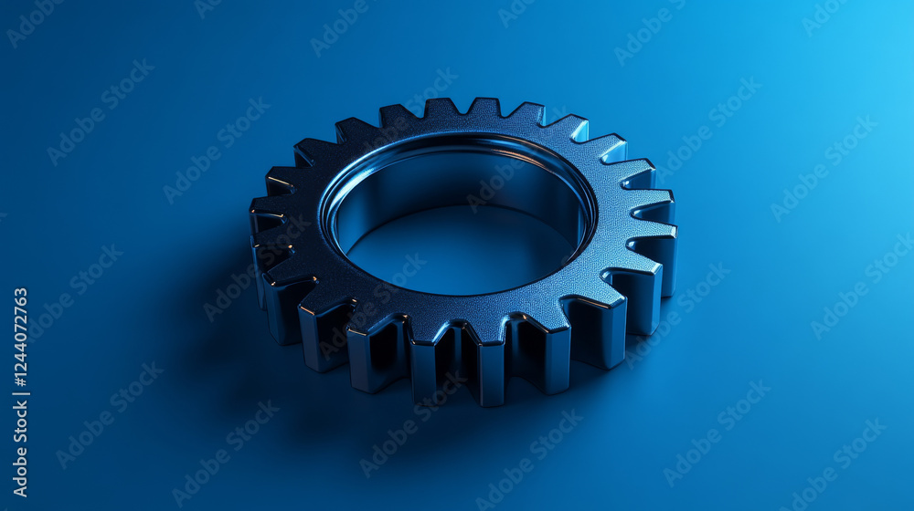 Gears. Abstract vector wireframe two gear 3d modern illustration on dark blue background. Mechanical technology machine engineering symbol. Industry development, engine work, business solution concept Gears. Abstract vector wireframe two gear 3d modern illustration on dark blue background. Mechanical technology machine engineering symbol. Industry development, engine work, business solution concept