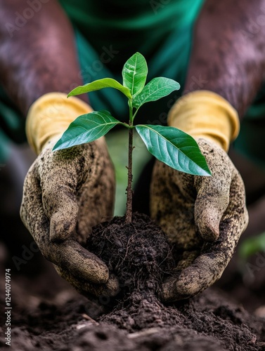 Arbor Day Celebration on a Diverse Farm Plantation