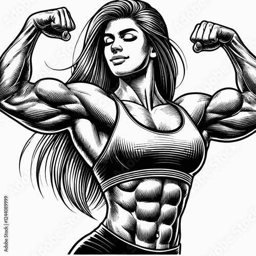 Female bodybuilder