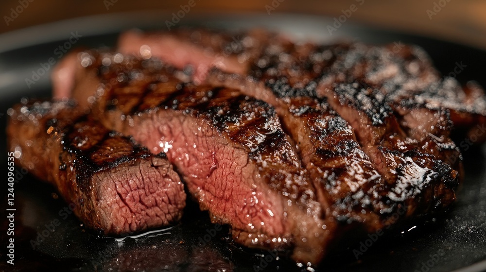 charcoal-grilled T-bone steak, showing the perfect grill marks and tender, juicy meat ready to be served. charcoal-grilled T-bone steak, showing the perfect grill marks and tender, juicy meat ready to be served.