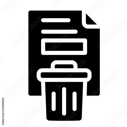 Erase File Icon