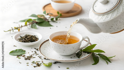 Brewing Tea. 