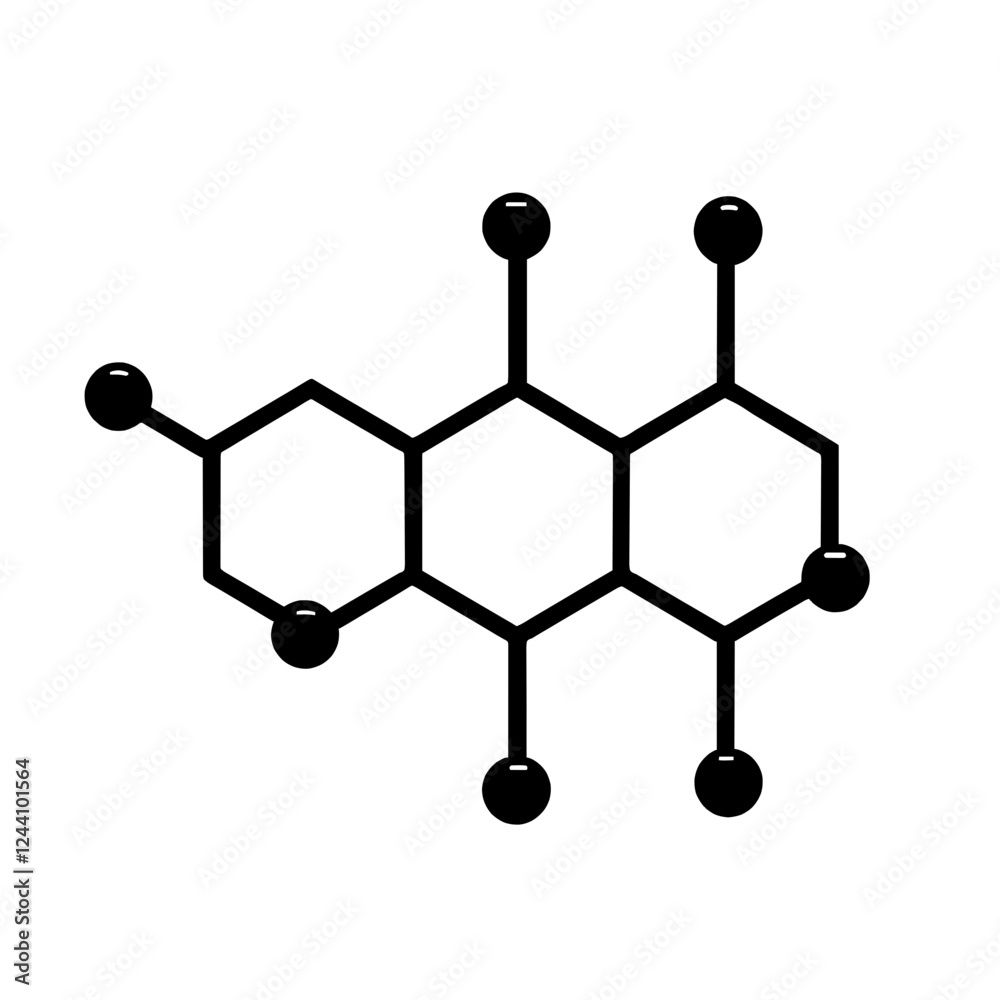 An illustration featuring a black hydrogen peroxide molecule silhouette set against a clean white background showing an H2O2 structure with hydrogen and oxygen atoms bonded, representing disinfectant. An illustration featuring a black hydrogen peroxide molecule silhouette set against a clean white background showing an H2O2 structure with hydrogen and oxygen atoms bonded, representing disinfectant.