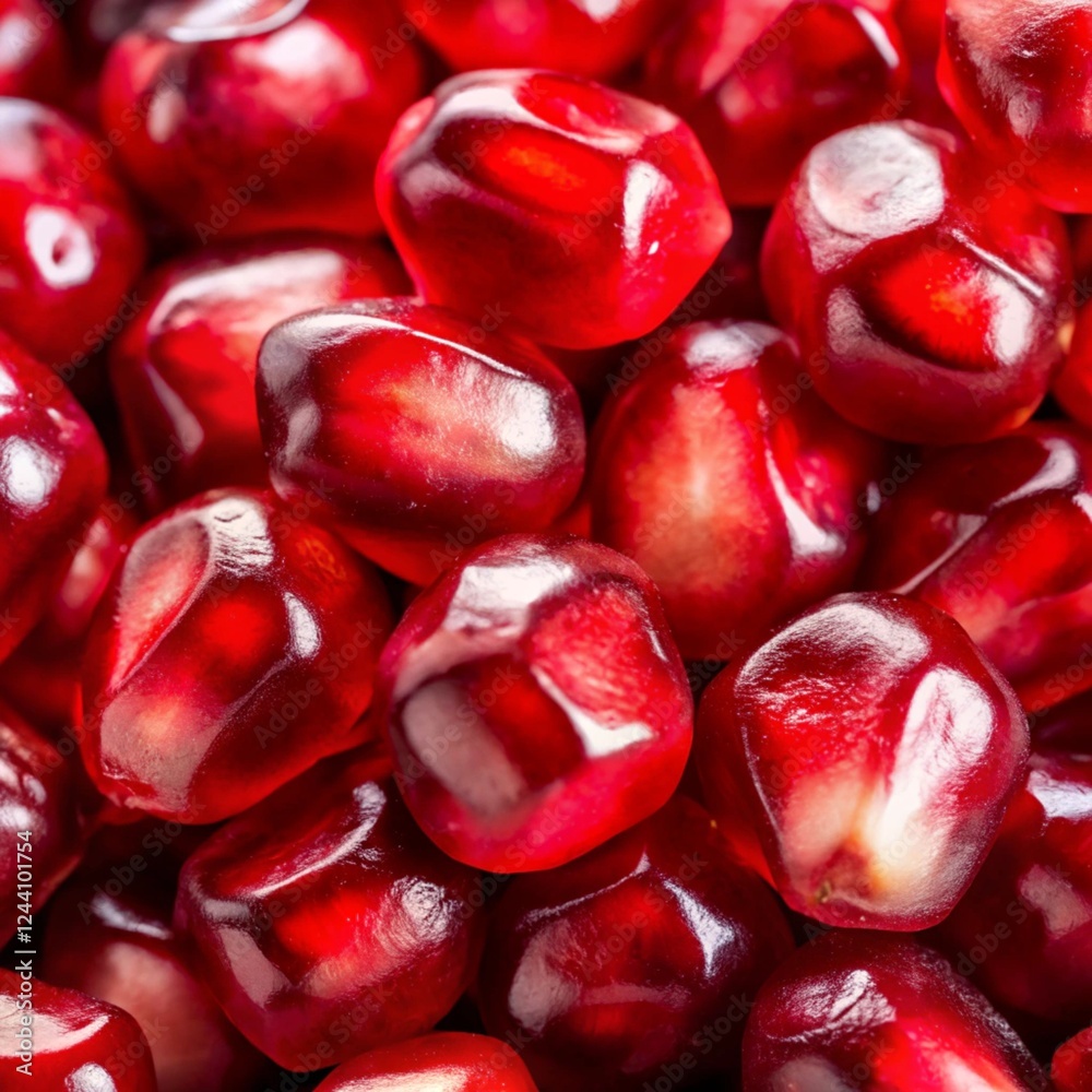 Fresh Pomegranate Seeds generative ai