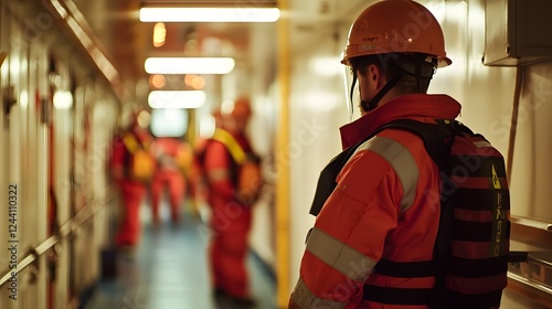 Fire Safety Training for Crew on Cargo Vessel Emergency Equipment Handling for Workplace Accident Prevention and Emergency Response Preparedness in Maritime Transportation Industry