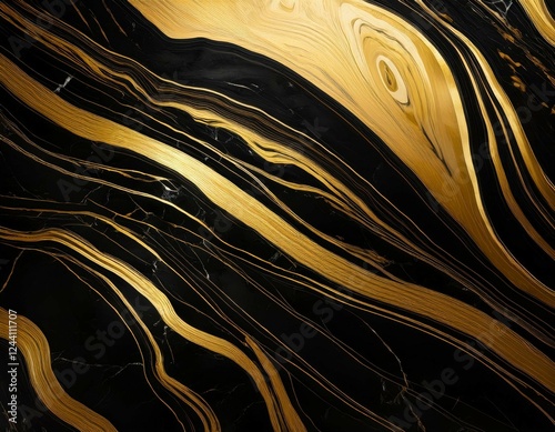 black gold marble texture background pattern
