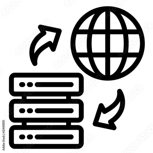 Website Hosting Icon