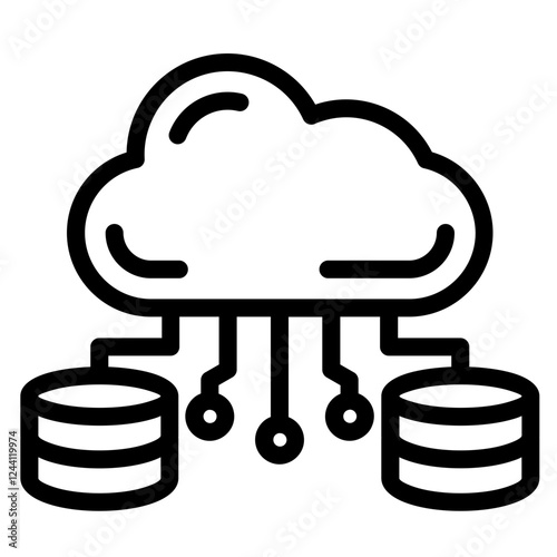 Cloud Processing Icon