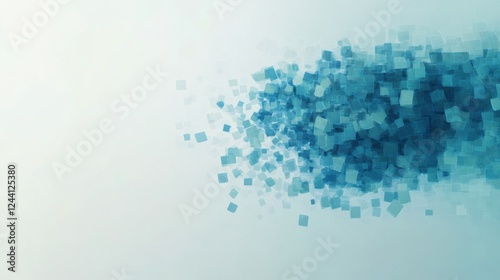 Illustration that represents the concept of Blockchain in Supply Chain 
