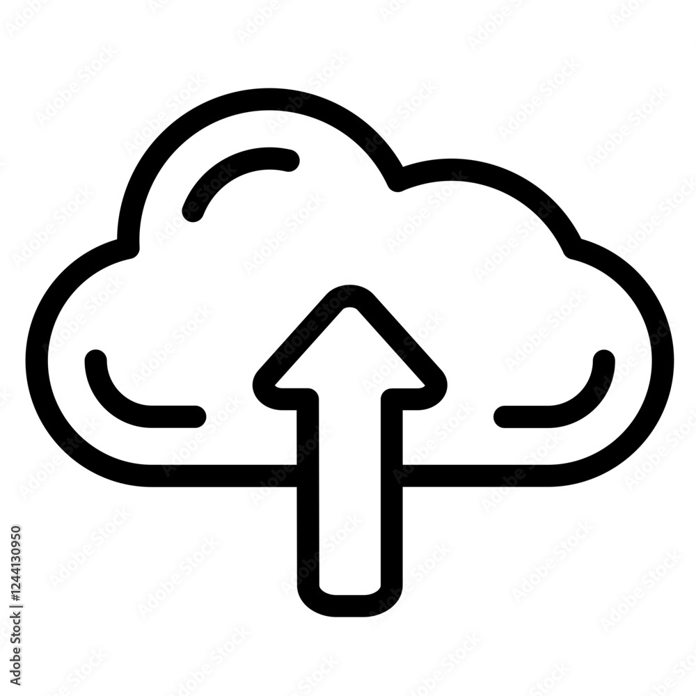 Cloud Transfer Icon Cloud Transfer Icon