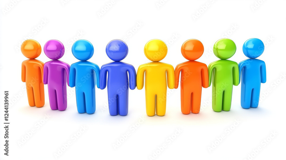 HR update. Three man icons inside arrows in the circle form. Human resource changes, employee retentioin, personnel update, workgroup support, staff retain, hr change concept. Abstract 3d pictogram HR update. Three man icons inside arrows in the circle form. Human resource changes, employee retentioin, personnel update, workgroup support, staff retain, hr change concept. Abstract 3d pictogram