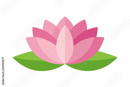 lotus flower vector illustration