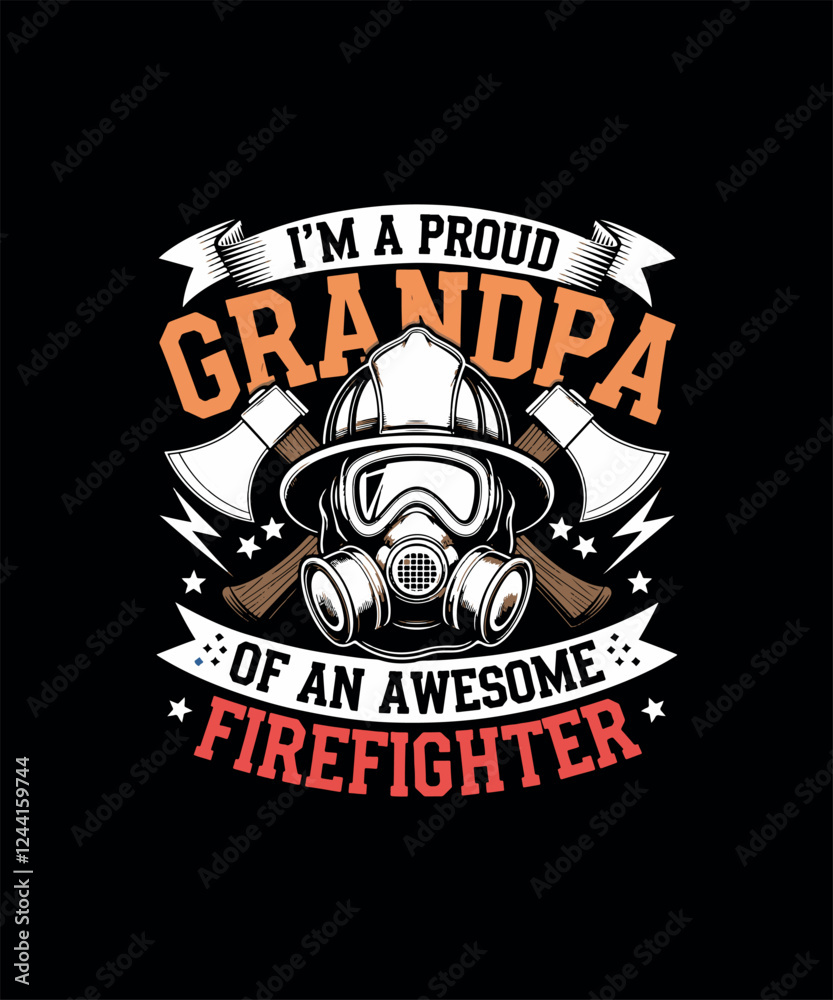 Firefighter T-shirt Design Firefighter T-shirt Design