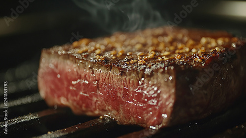 Juicy Grilled Steak with Perfect Sear Marks