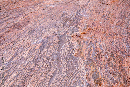 Wavy Rock Texture in Shades of Pink