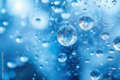 Water Bubbles Background