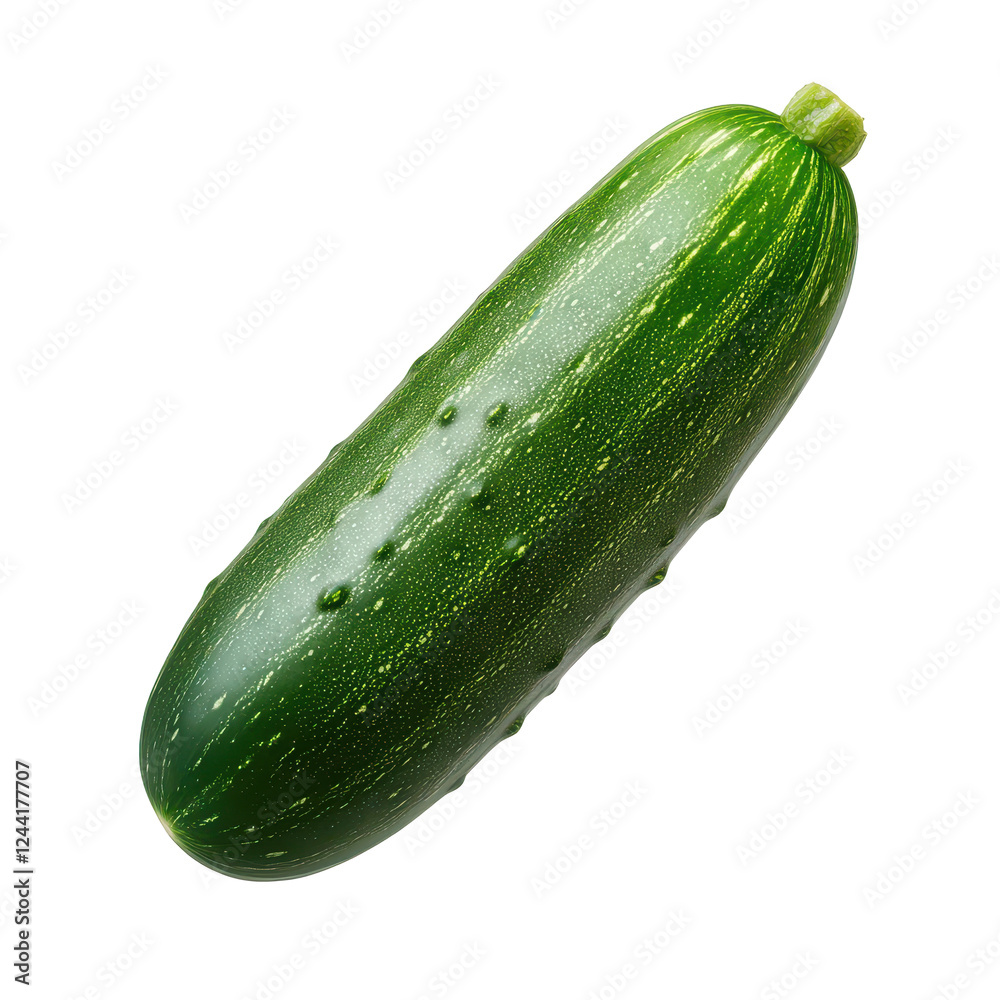 Fresh cucumber, refreshing vegetable, perfect for salads and dishes Fresh cucumber, refreshing vegetable, perfect for salads and dishes