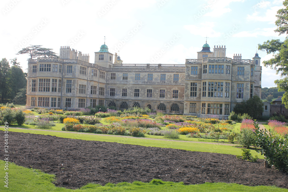Naklejka premium Audley End, Essex, United Kingdom, September 25 2015. Views from Audley End
