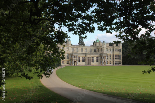 Audley End, Essex, United Kingdom, September 25 2015. Views from Audley End