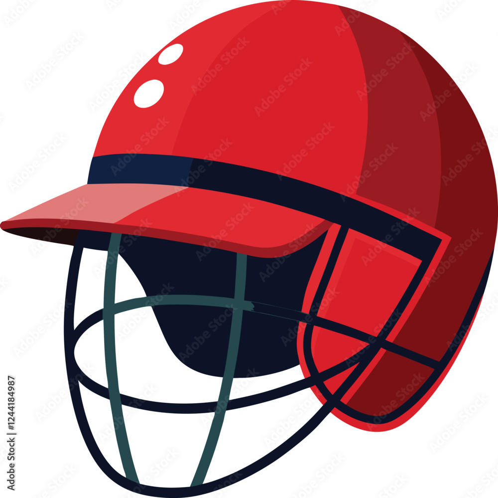 Naklejka premium helmet vector