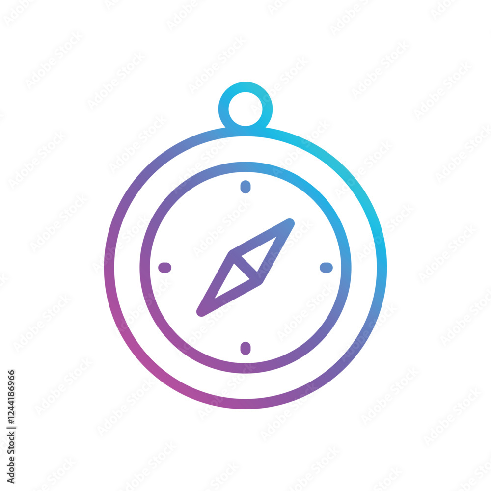 Compass vector icon Compass vector icon