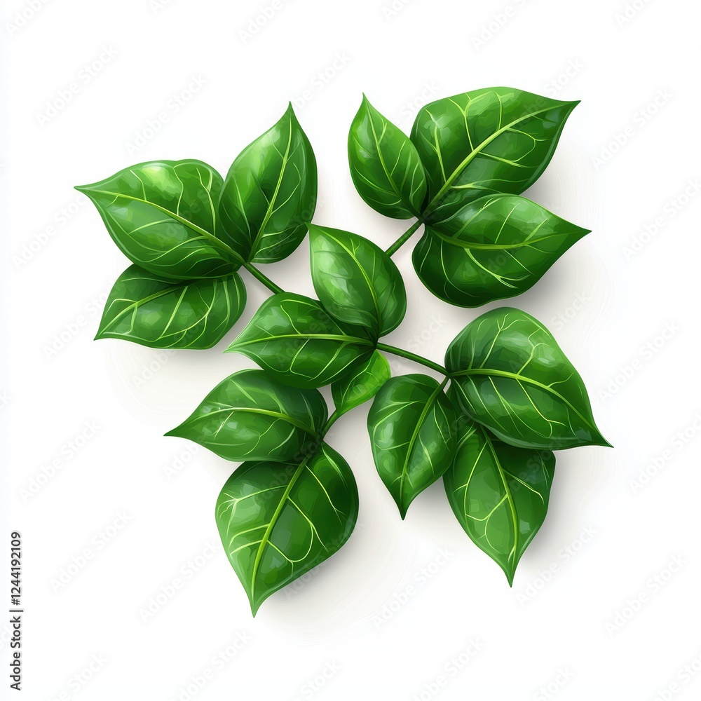 Photo & Art Print Poison ivy plant with its infamous three-leaf pattern ...