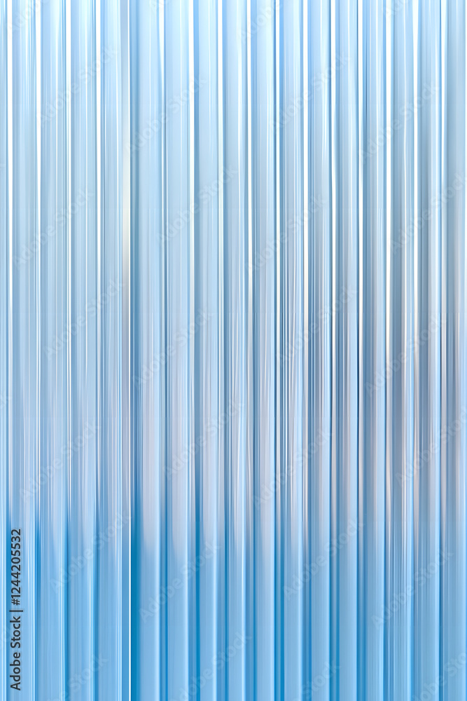 Obraz premium Abstract background with reeded ribbed glass effect texture 