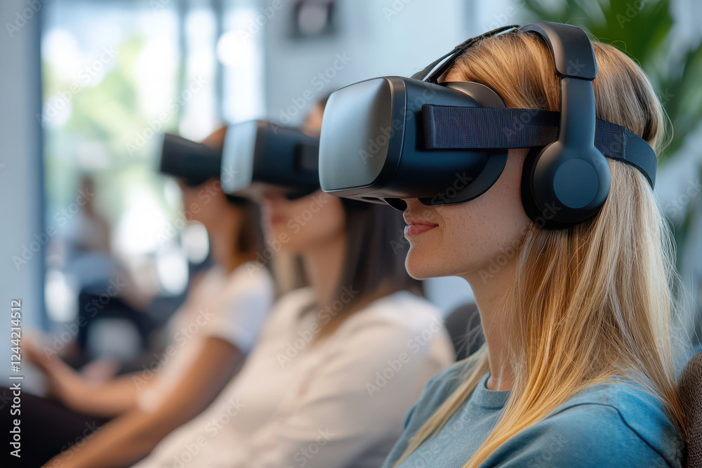 AI-enabled virtual support group using VR technology for stress management and mental wellness AI-enabled virtual support group using VR technology for stress management and mental wellness