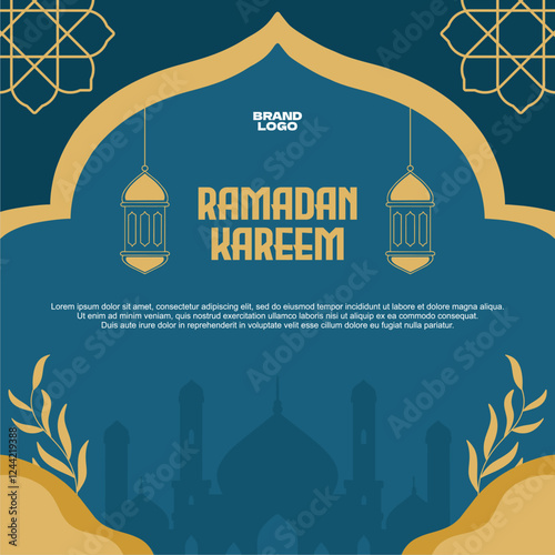 Ramadan Kareem Design Social Media Post