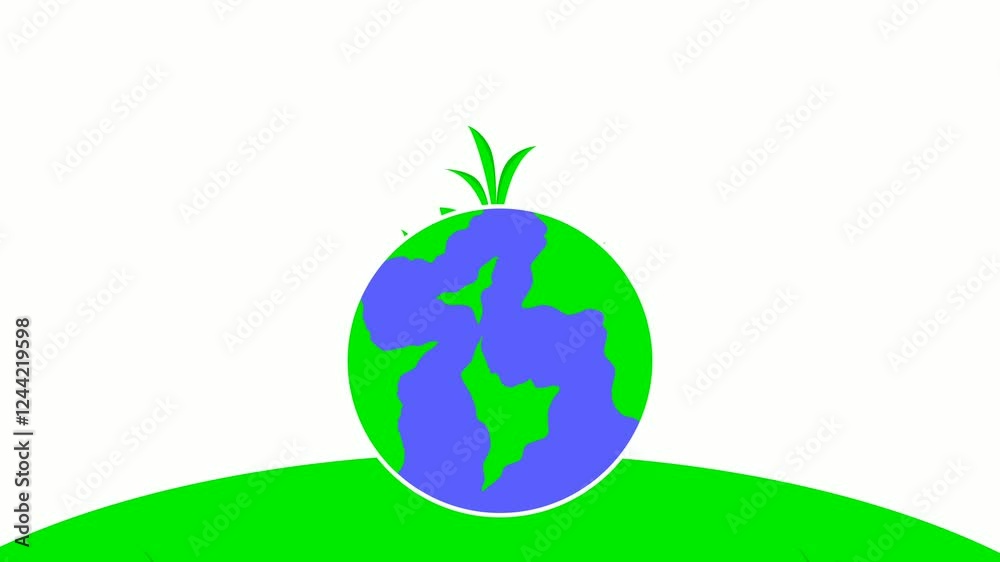 animation of watering plants for the good of the world animation of watering plants for the good of the world