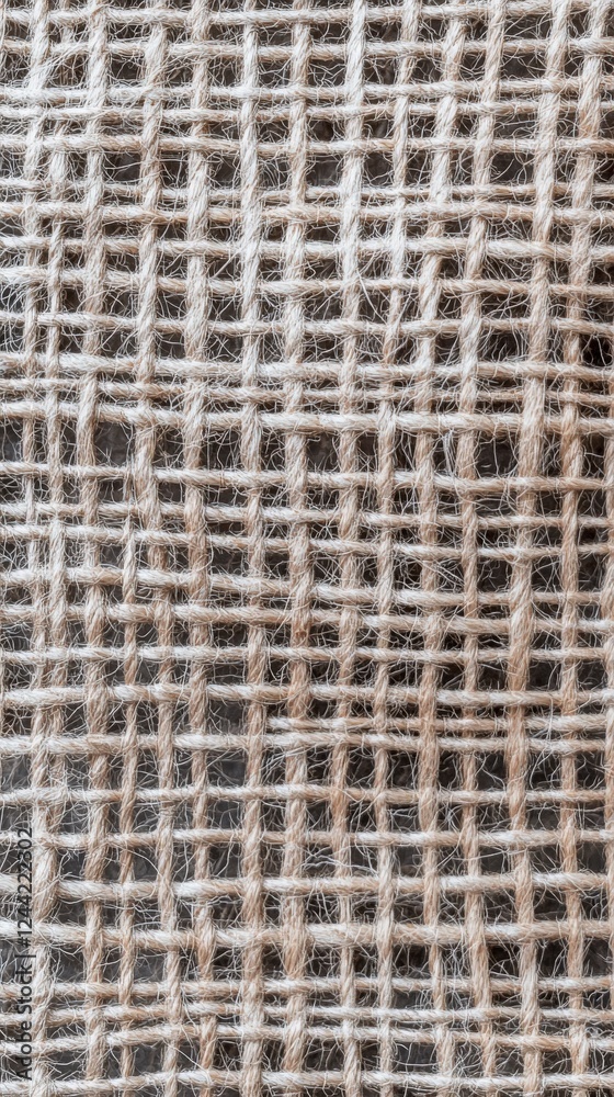 Closeup View of a Natural Beige Woven Fabric Texture. High-Resolution Image of a Simple Weave Pattern. Perfect for Graphic Design and Backgrounds. Closeup View of a Natural Beige Woven Fabric Texture. High-Resolution Image of a Simple Weave Pattern. Perfect for Graphic Design and Backgrounds.