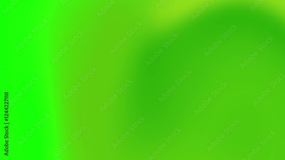 Solid green gradient suitable for backgrounds, web design elements, digital artwork, presentations, and social media posts with a modern aesthetic.