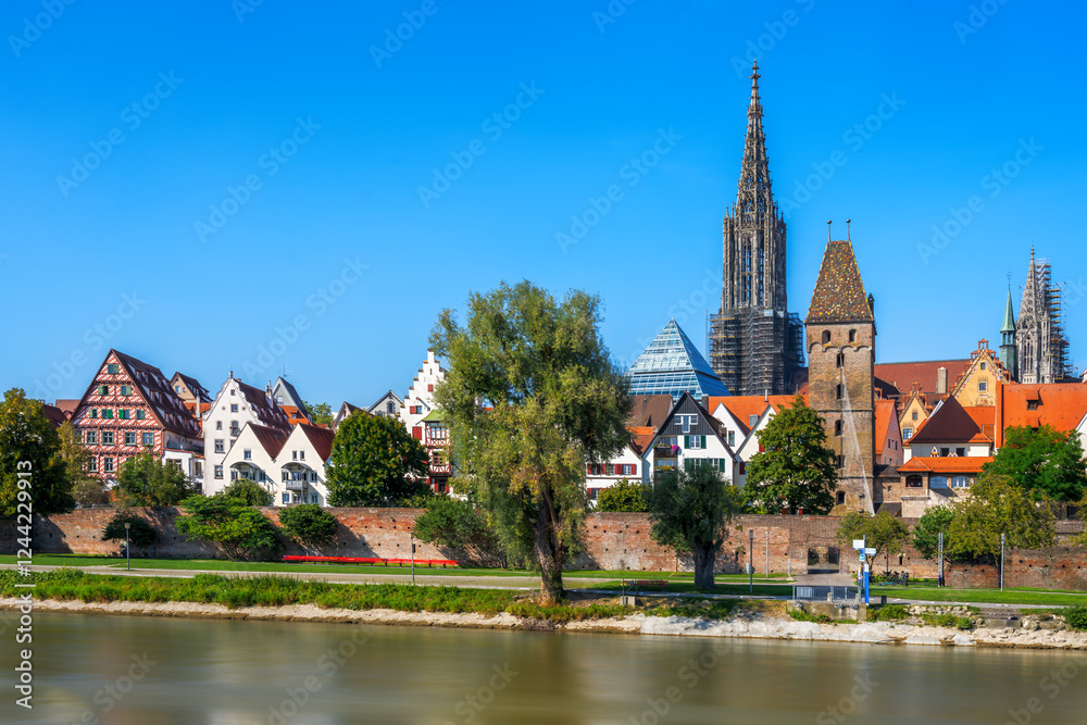 The Metzgerturm tower in Ulm