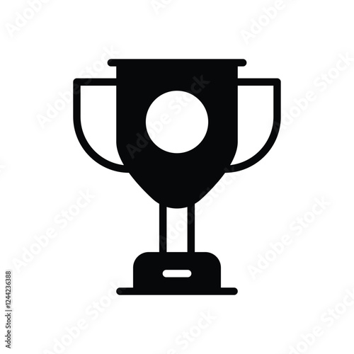 Trophy vector icon