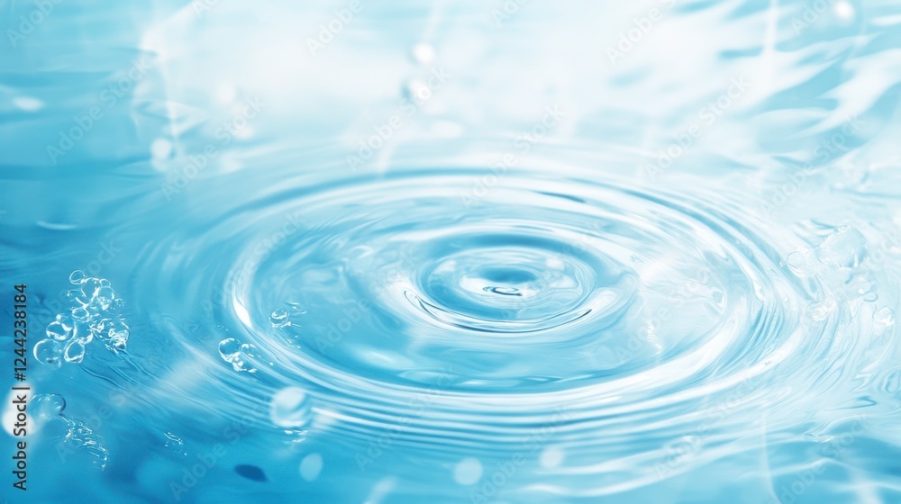 Captivating Water Ripples: A Serene Display of Nature's Beauty Captivating Water Ripples: A Serene Display of Nature's Beauty
