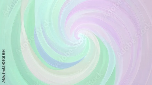 Serene Pastel Swirl Background Design