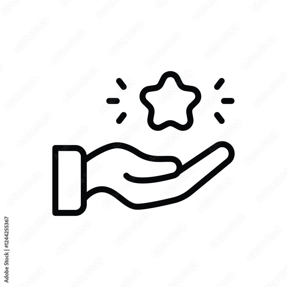 Obraz premium Award vector icon