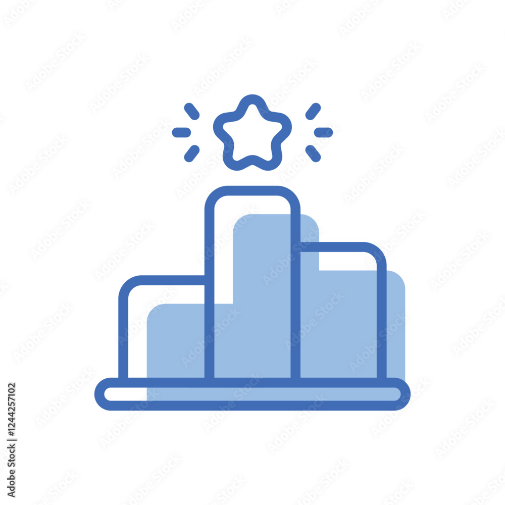 Fototapeta premium Award vector icon