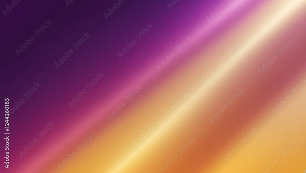 Fototapeta premium A purple background with a yellow line running through it. The purple background is vibrant and bold, while the yellow line adds a pop of color and contrast