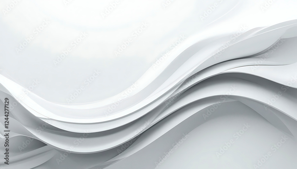 Abstract corporate background with professional white and gray smooth layers, business theme Abstract corporate background with professional white and gray smooth layers, business theme