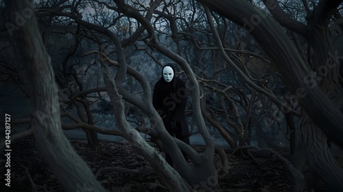 spooky halloween night