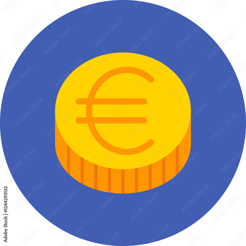 Obraz premium Euro Icon